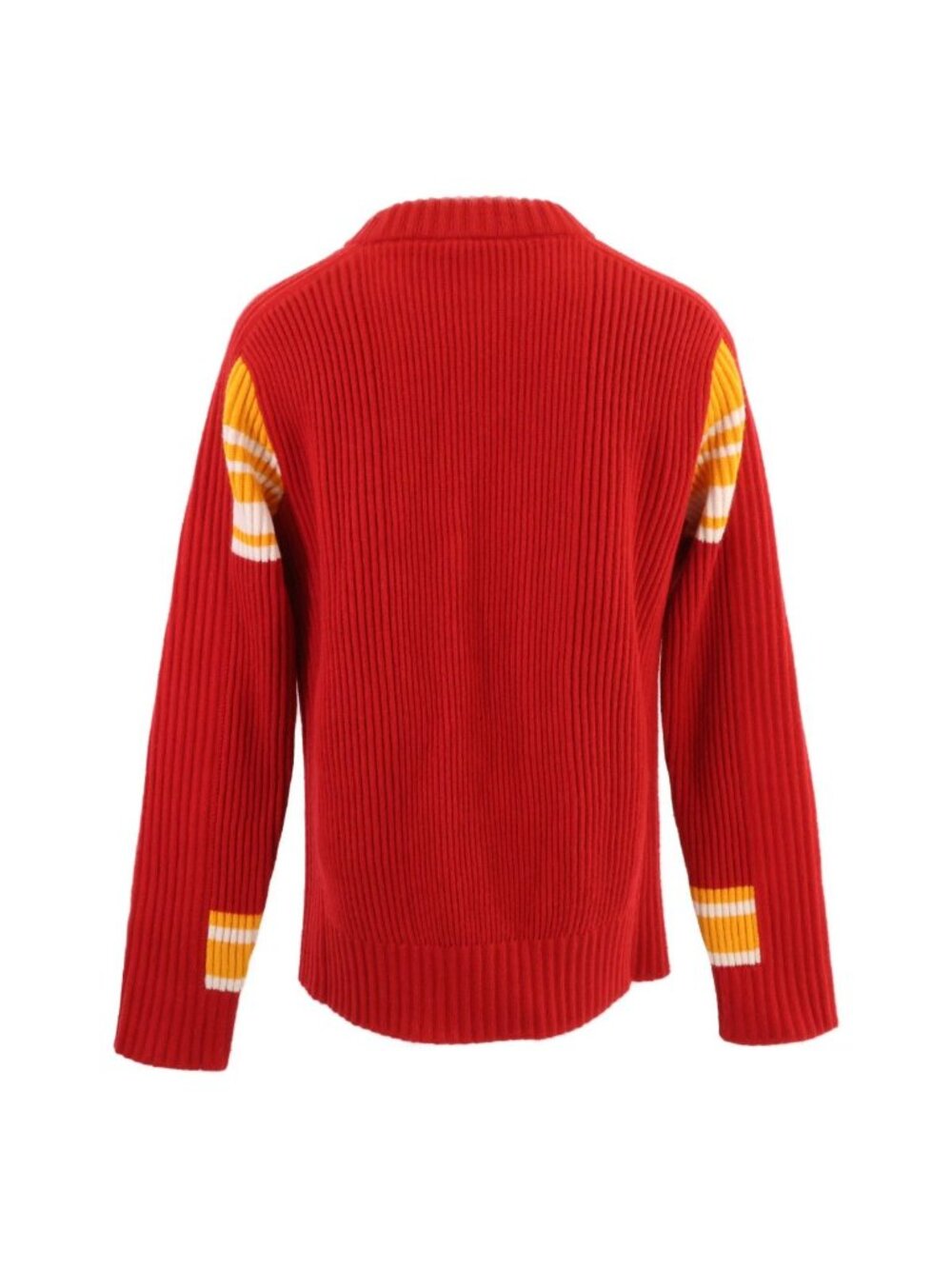 Louis Vuitton Sp1 Cashmere Nylon Logo Patch Rib Knit Pullover Sweater - Picture 3 of 9